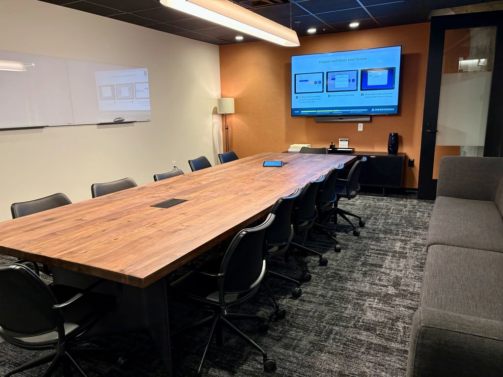 An interior shot of Conference 2-E