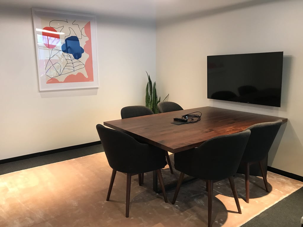 An interior shot of Conference D