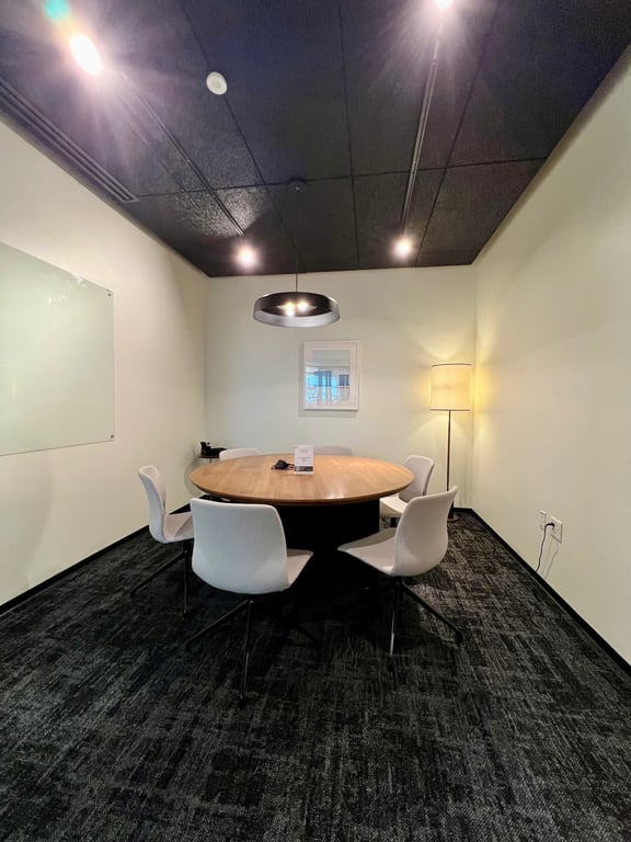 An interior shot of Huddle Room C