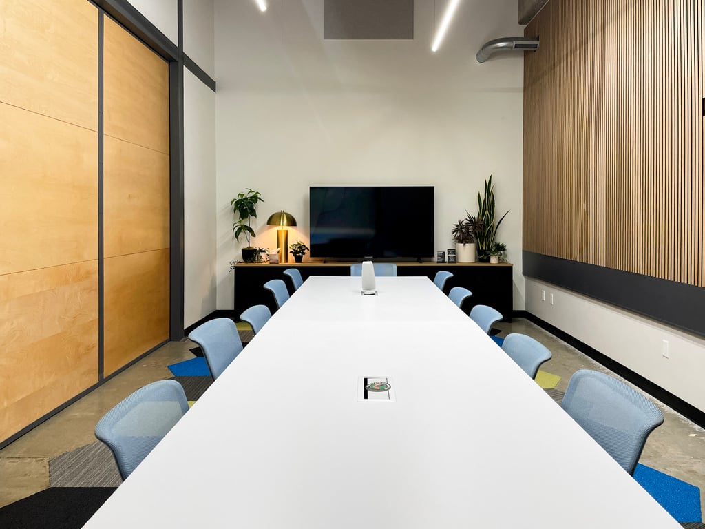 An interior shot of Boardroom