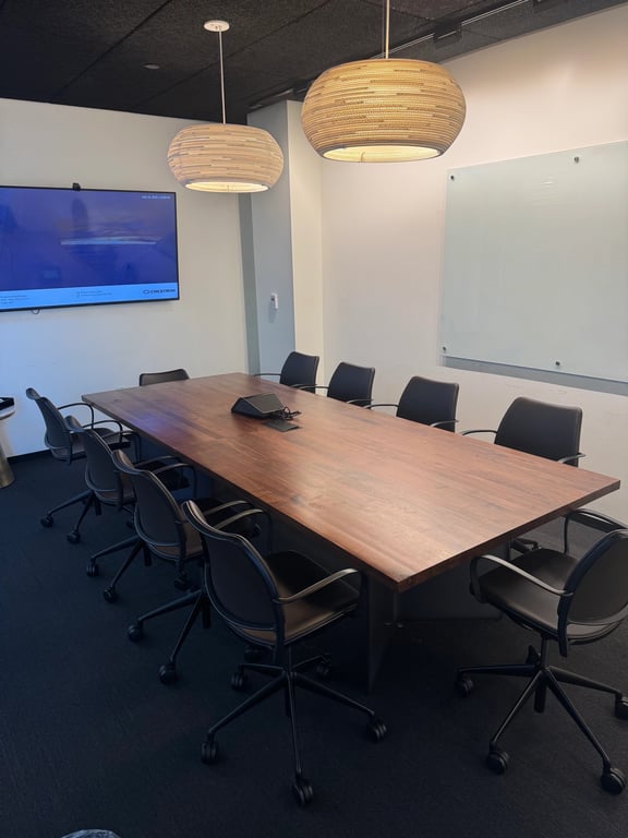 An interior shot of Conf. K