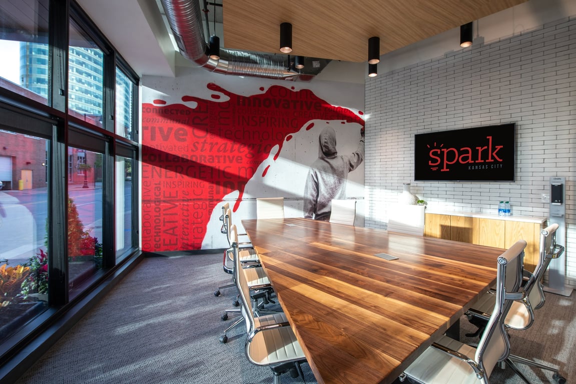 An interior shot of Spark Kansas City