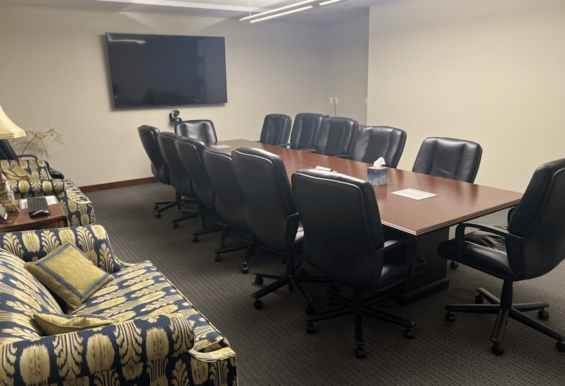 An interior shot of Large Conference Room
