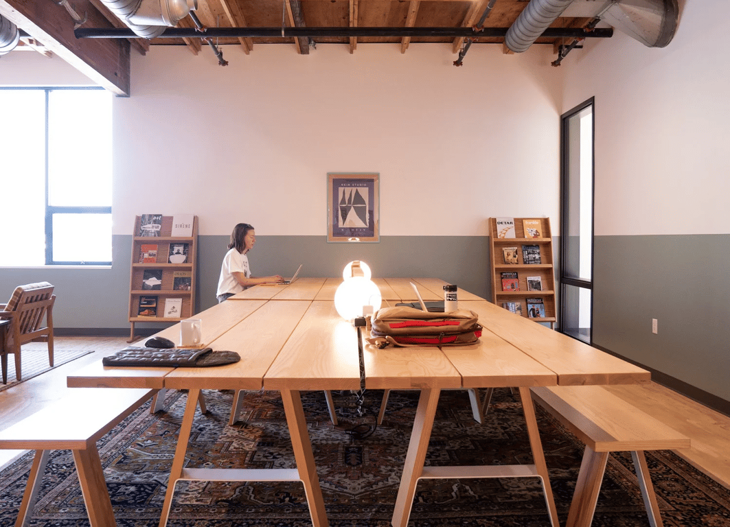 An interior shot of Work Club @ West Canal Yards