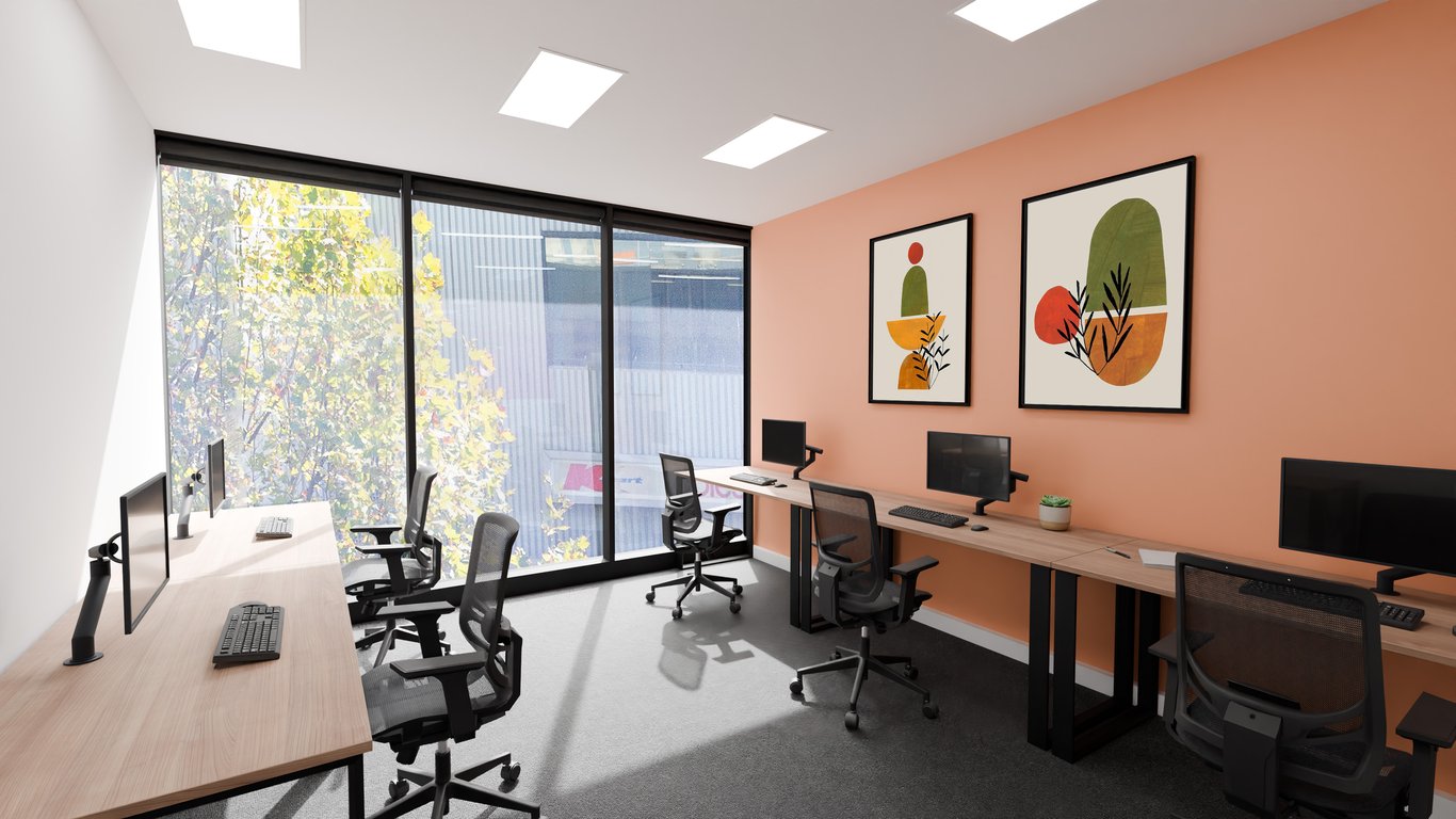 An interior shot of Suite 4