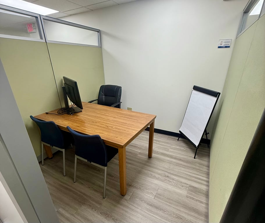 An interior shot of Semi Private Office D-7 - Shrewsbury