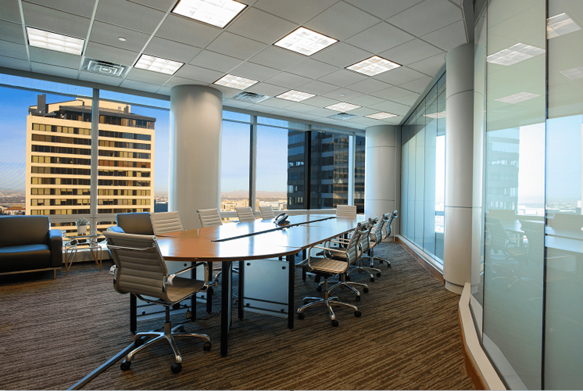 An interior shot of Uintah Boardroom