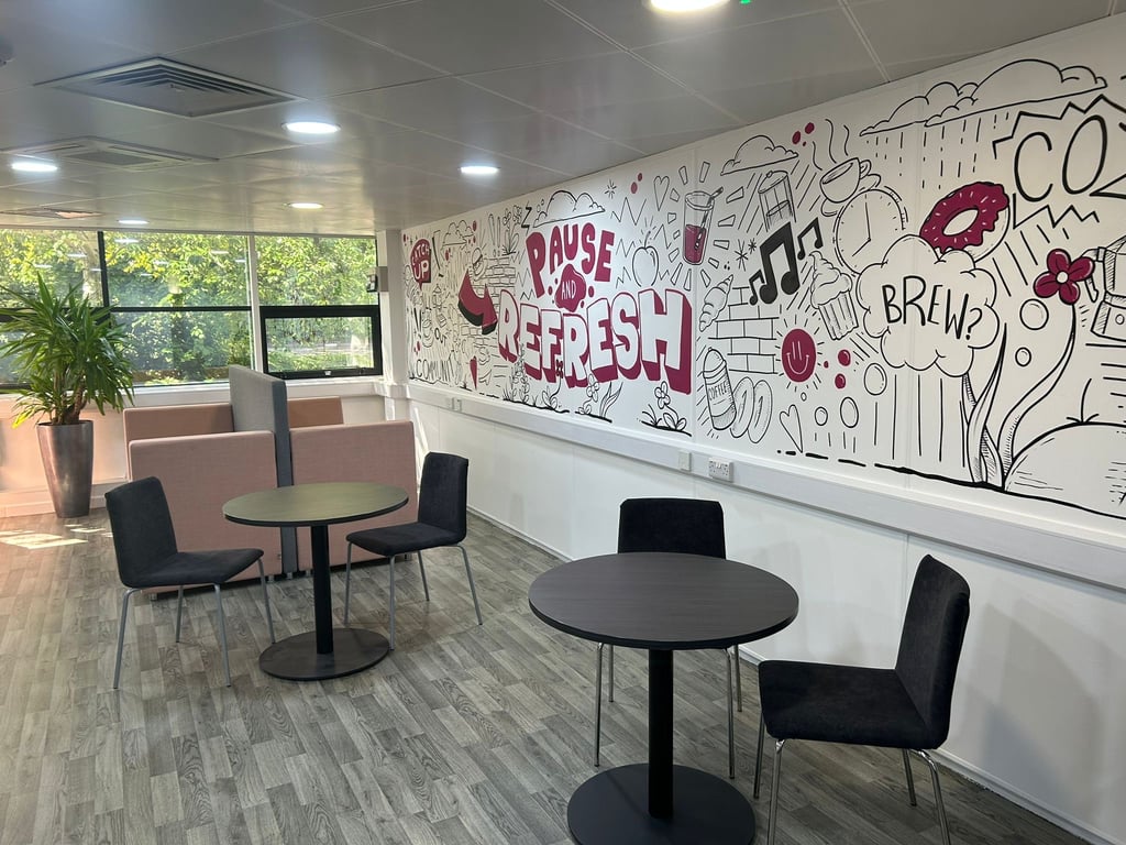 An interior shot of Citibase - Warrington Birchwood