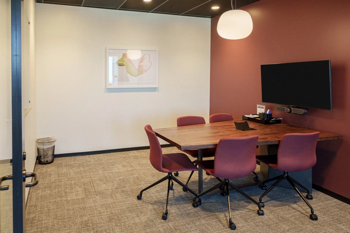 An interior shot of Conference F