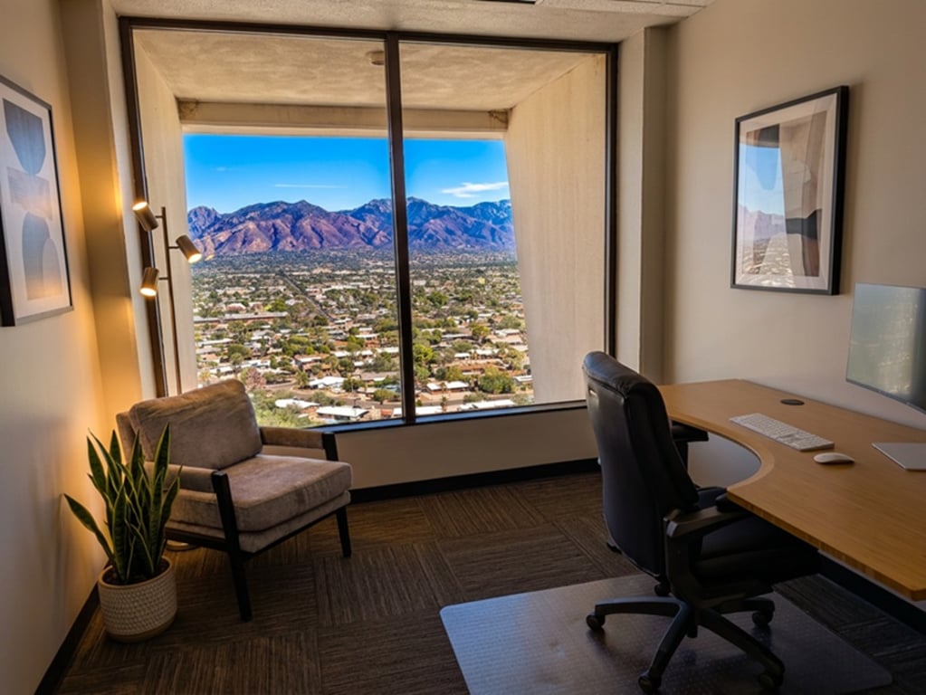 An interior shot of Suite 111