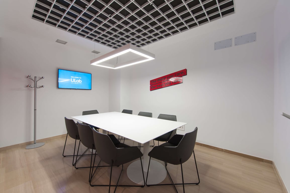 An interior shot of Large Meeting Room