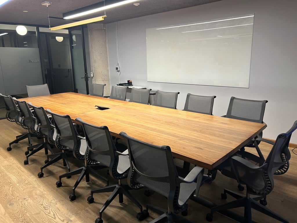 An interior shot of Conference D