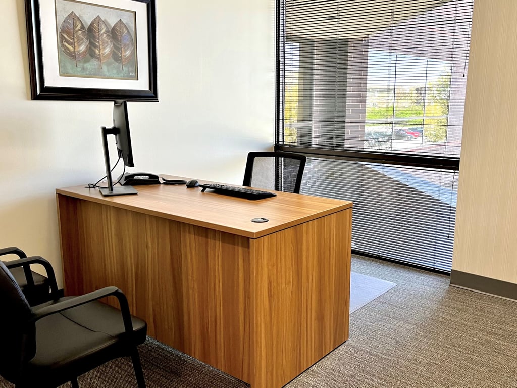 An interior shot of Private Office