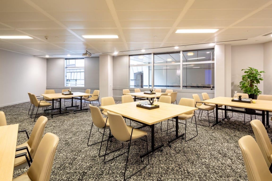 An interior shot of Broadgate and Bloomsbury Combined