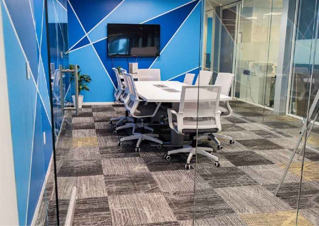 An interior shot of Small Conference Room