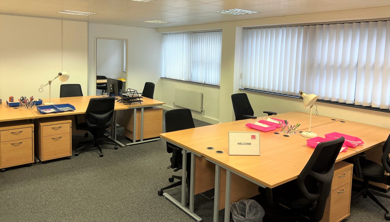 An interior shot of 10 Person Meeting Room
