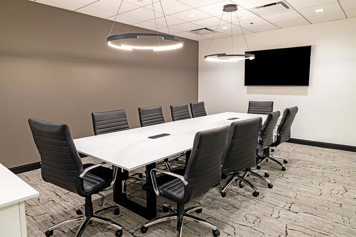 An interior shot of 10 Person Meeting Room - Interior