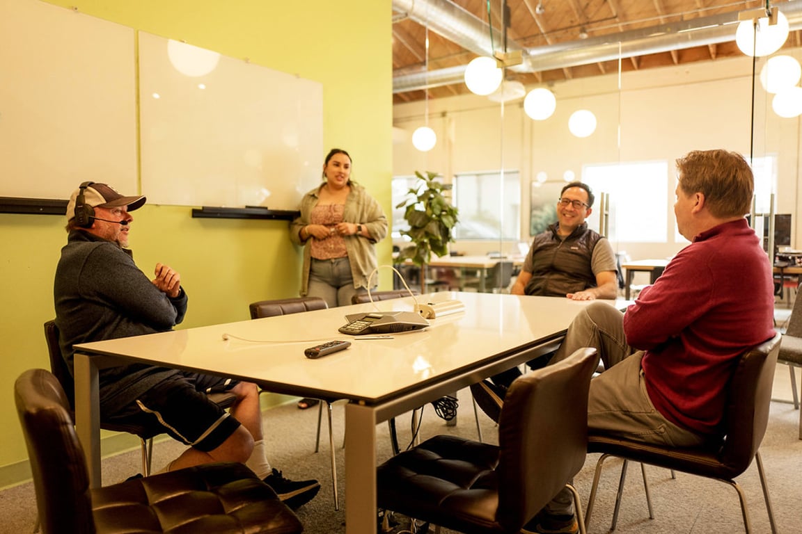 An interior shot of Medium Conference Room