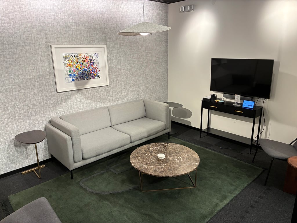 An interior shot of Conf Room B