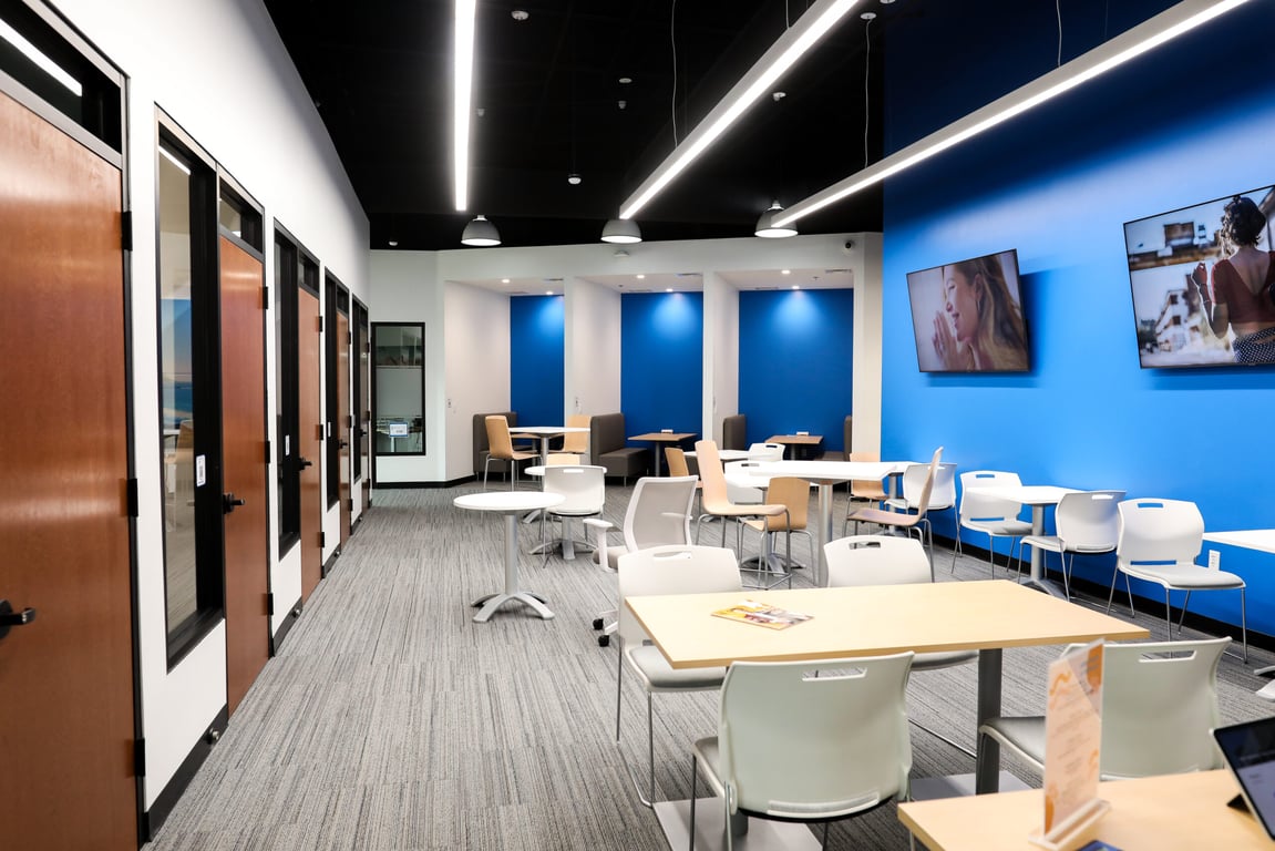 An interior shot of SUCCESS Space - Flower Mound