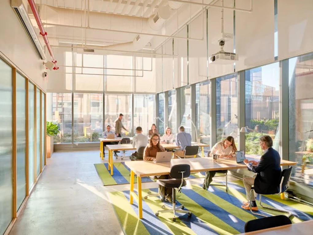 An interior shot of Studio at The JACX