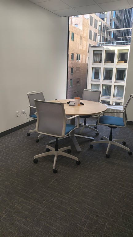 An interior shot of Randolph Conference Room