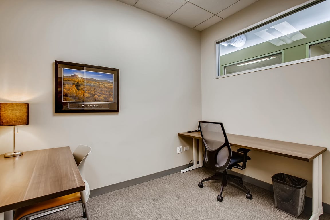 An interior shot of Interior Private Office