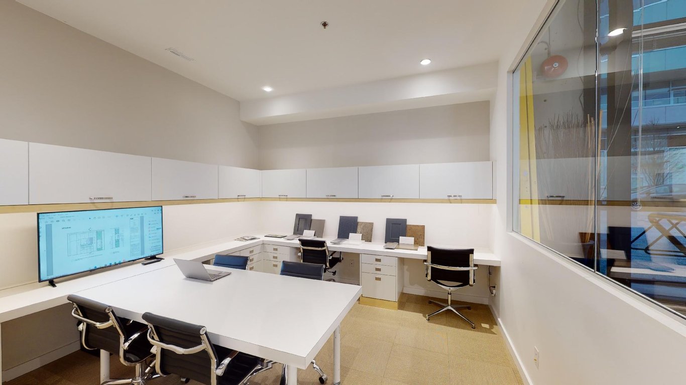 An interior shot of 'Blank Canvas' Presentation Room