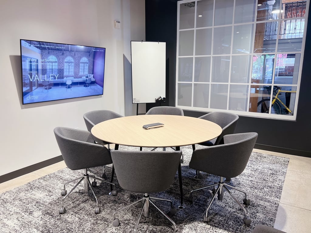 An interior shot of Valley Meeting Room