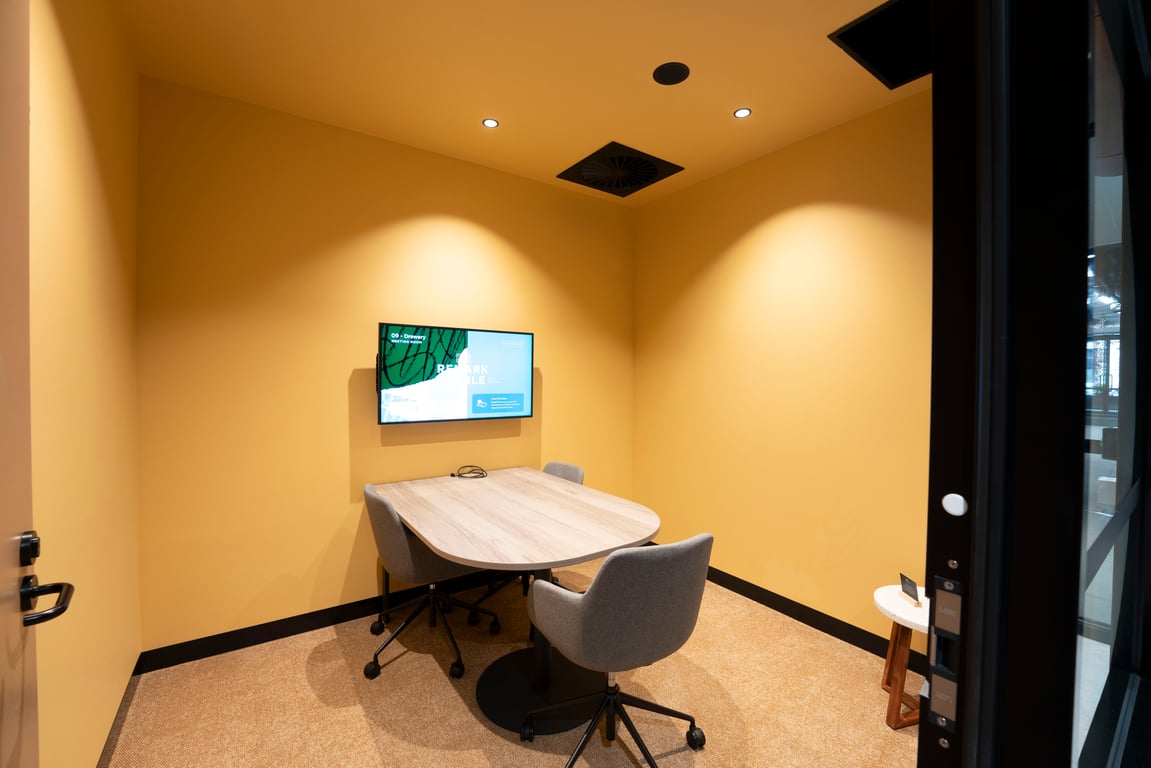 An interior shot of Drewery Meeting Room