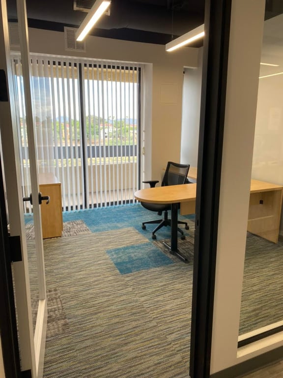 An interior shot of Single Private Office