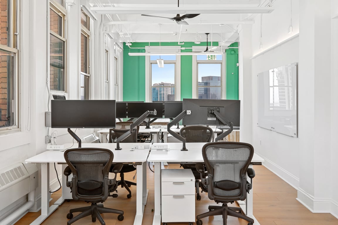 An interior shot of Day Office in Union Square with 2 dedicated meeting rooms