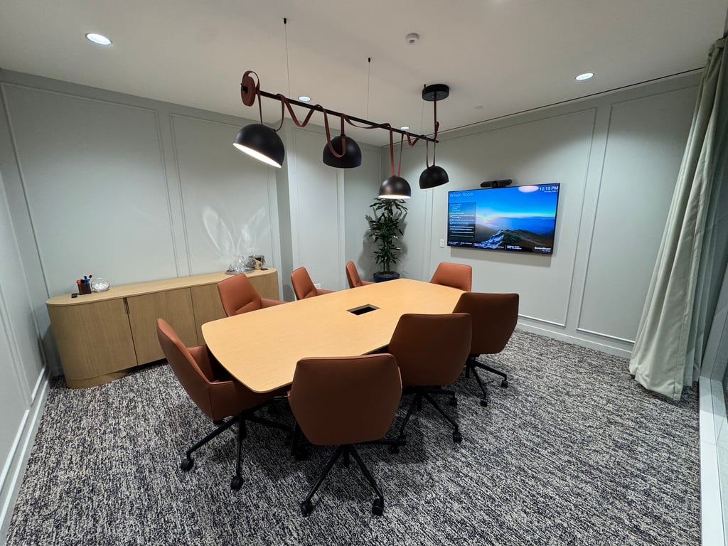 An interior shot of Clarendon Conference Room
