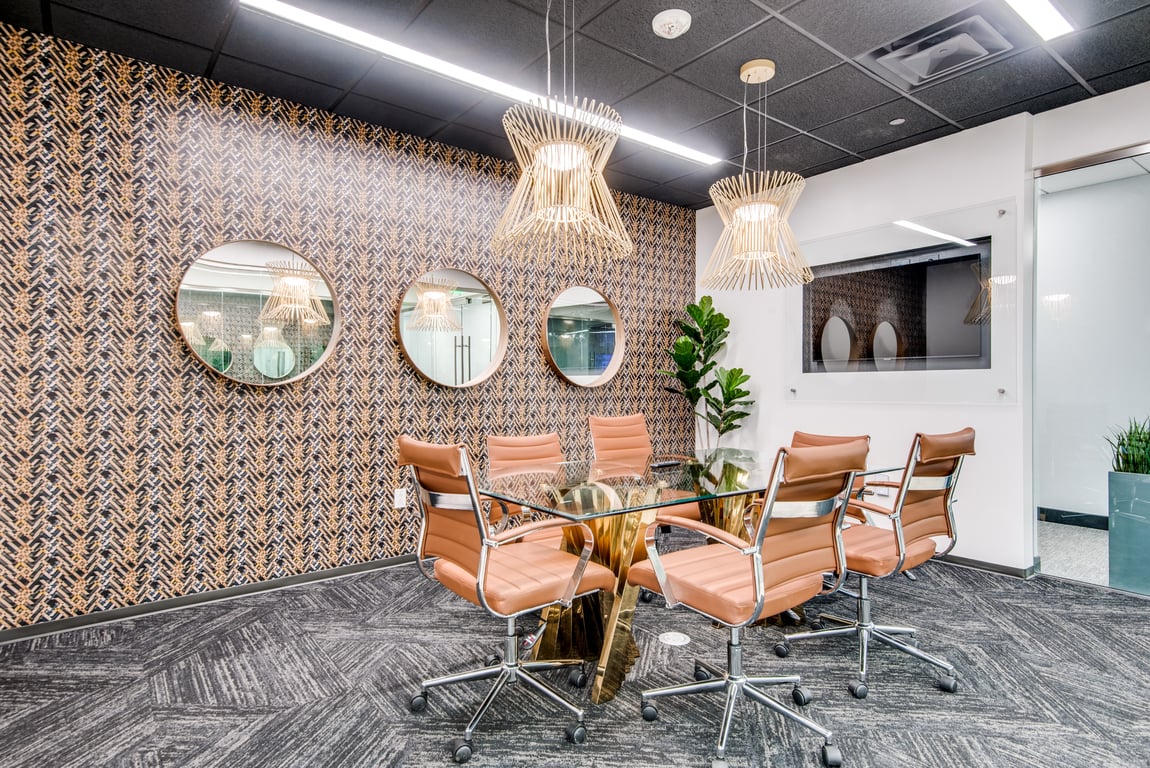 An interior shot of The Aquinas Conference Room