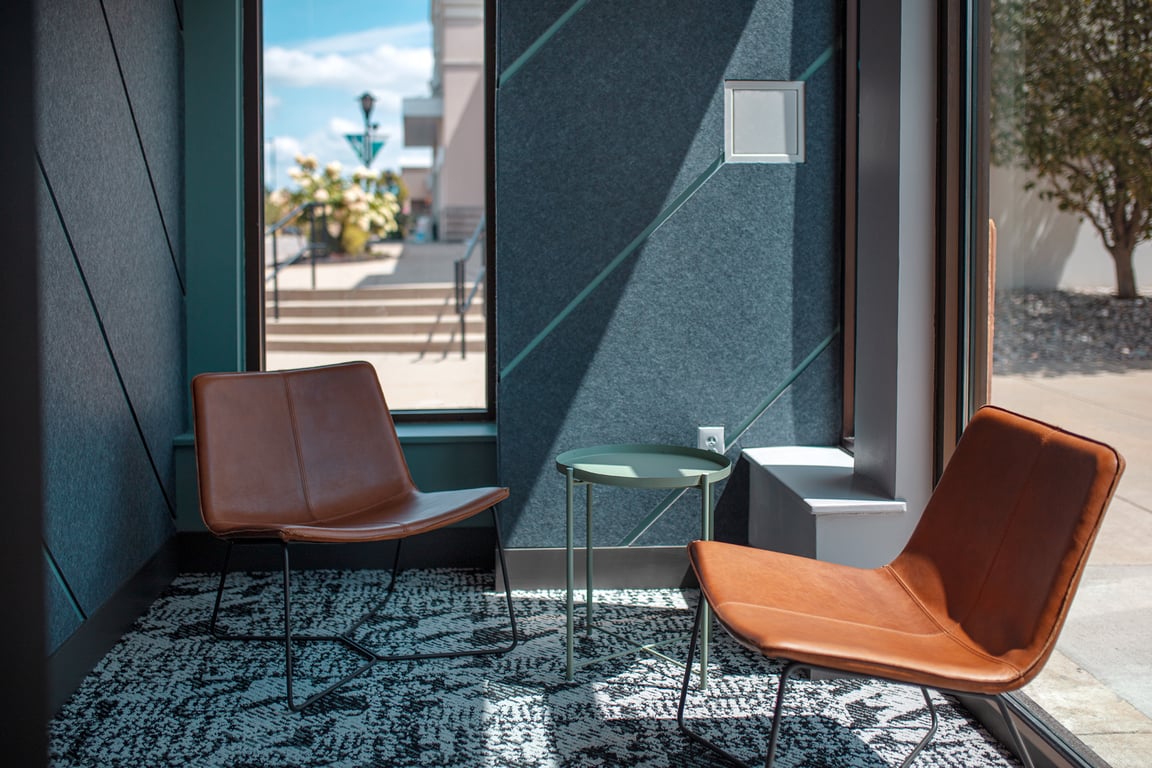 An interior shot of Sunny Spot
