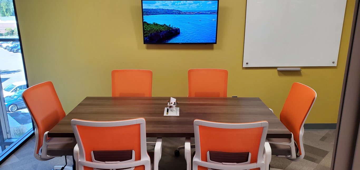 An interior shot of Small Conference Room/Michigan Room
