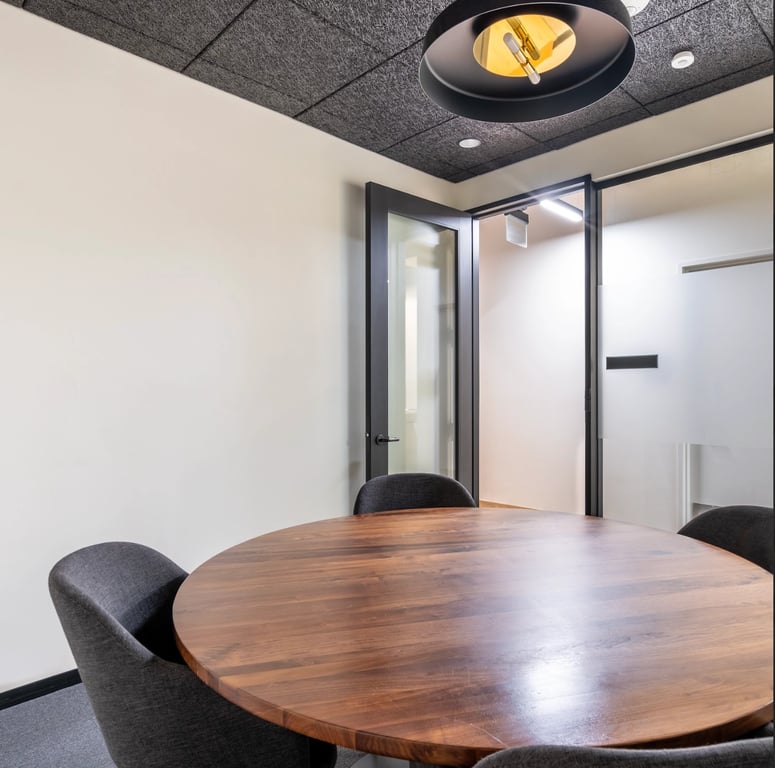 An interior shot of Conf Room 1-A