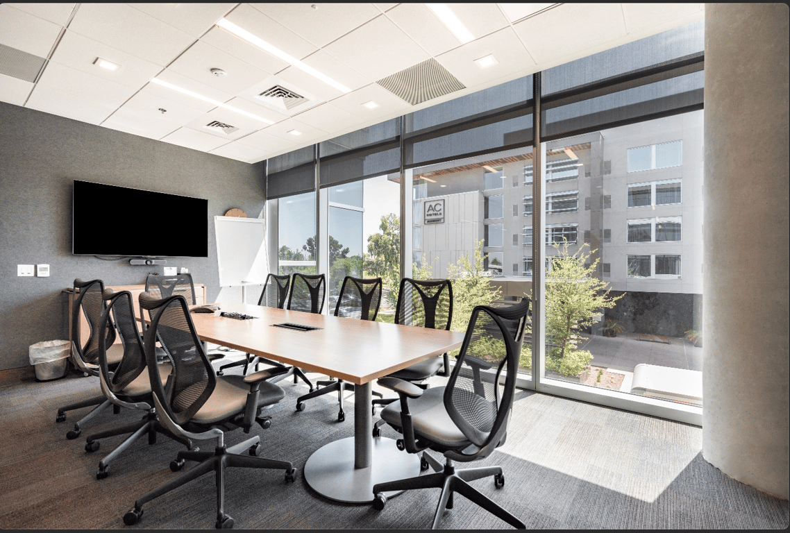 An interior shot of Conference B