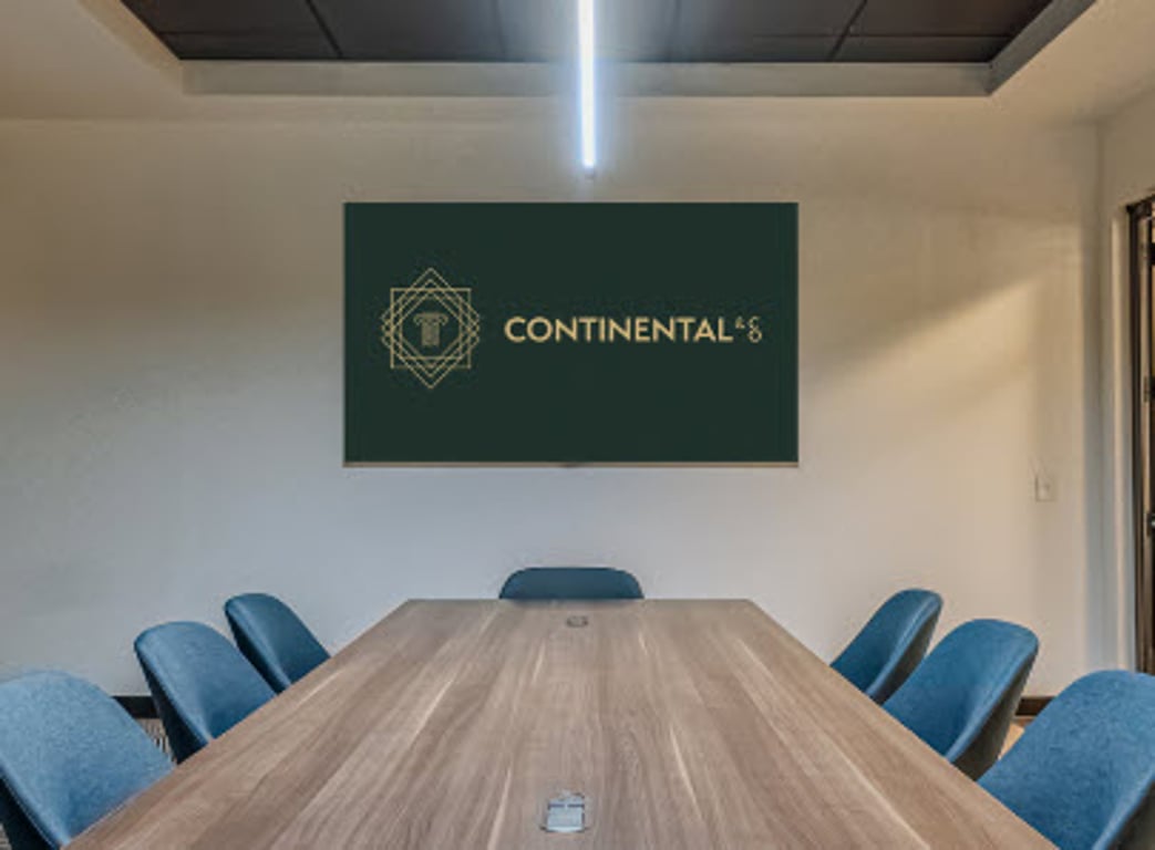 An interior shot of Large Boardroom