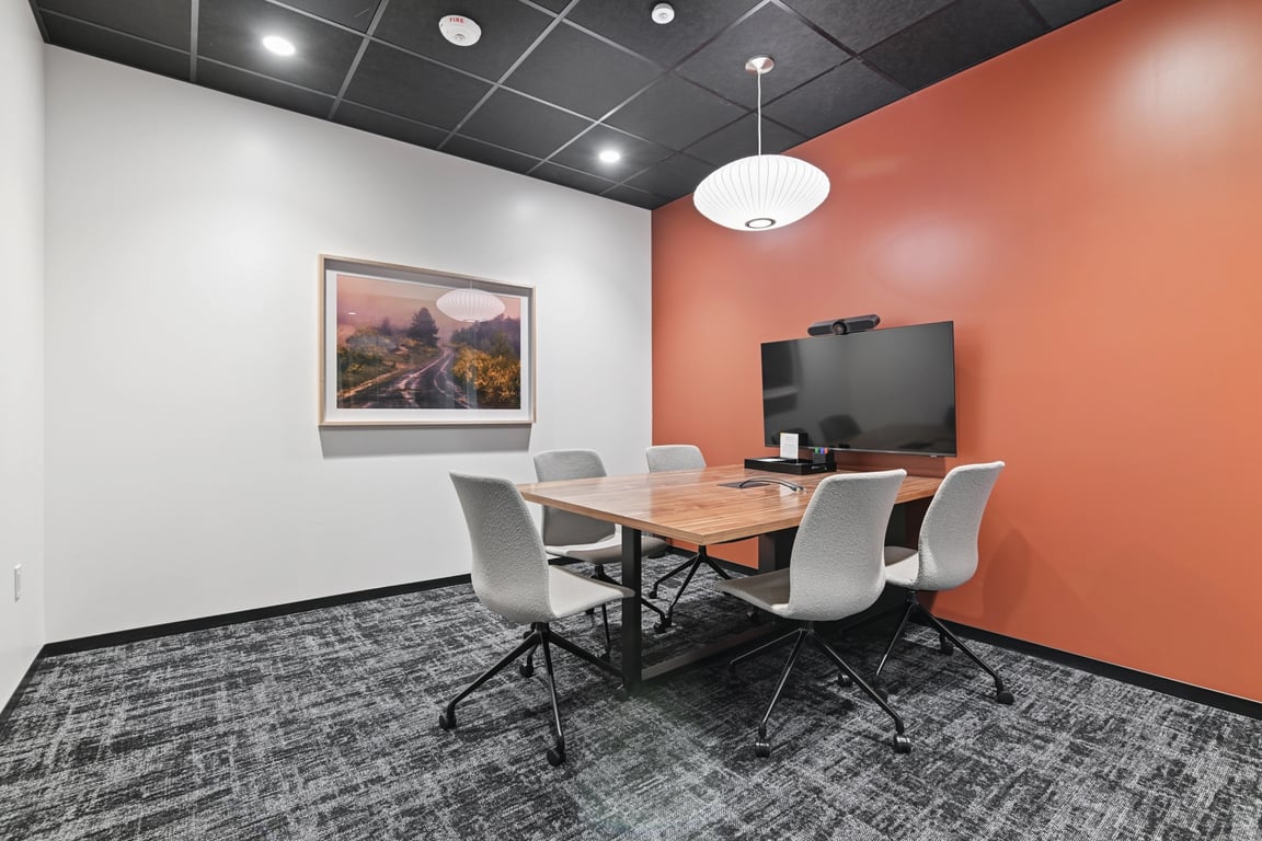 An interior shot of Conference F
