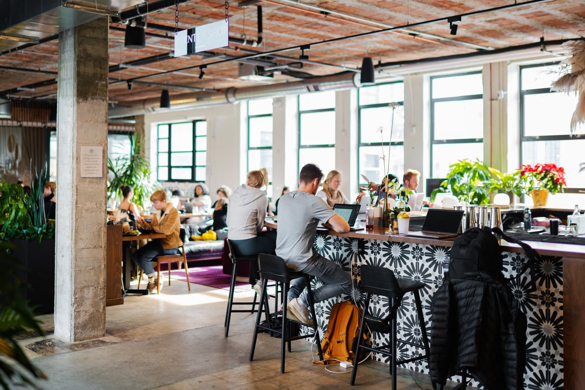 An interior shot of Nurture: The Wellcare Marketplace