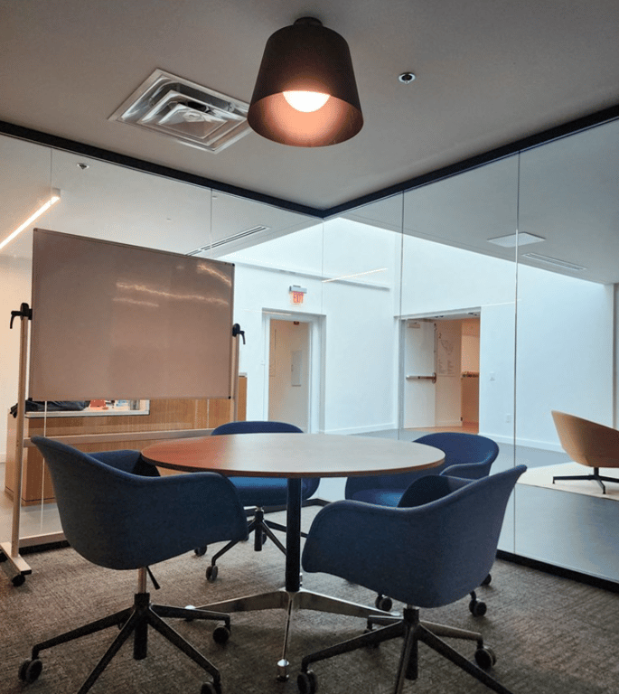 An interior shot of Conference Room 226
