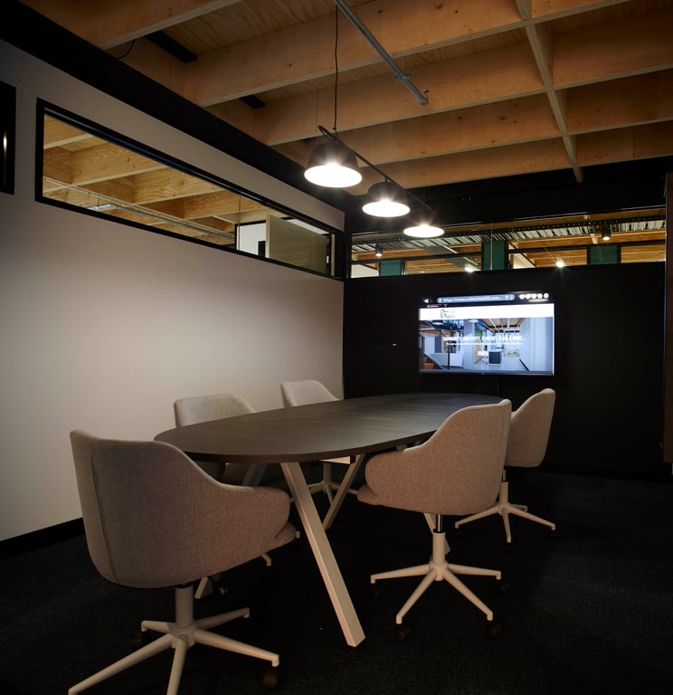 An interior shot of Medium Meeting Room for 6 People