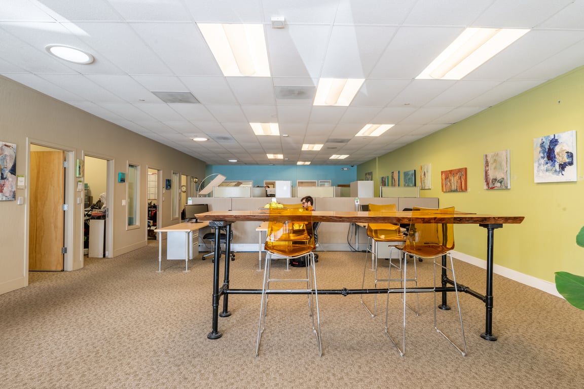 An interior shot of Satellite Workplaces - Felton