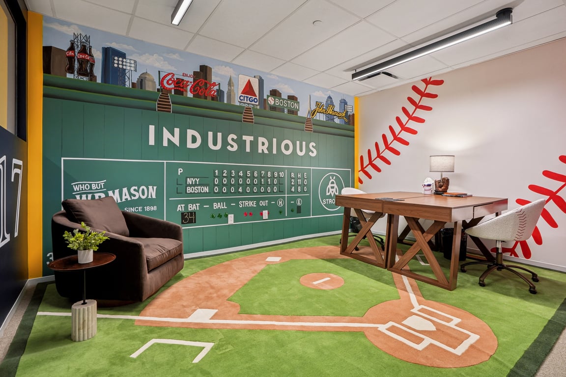 An interior shot of The Dugout