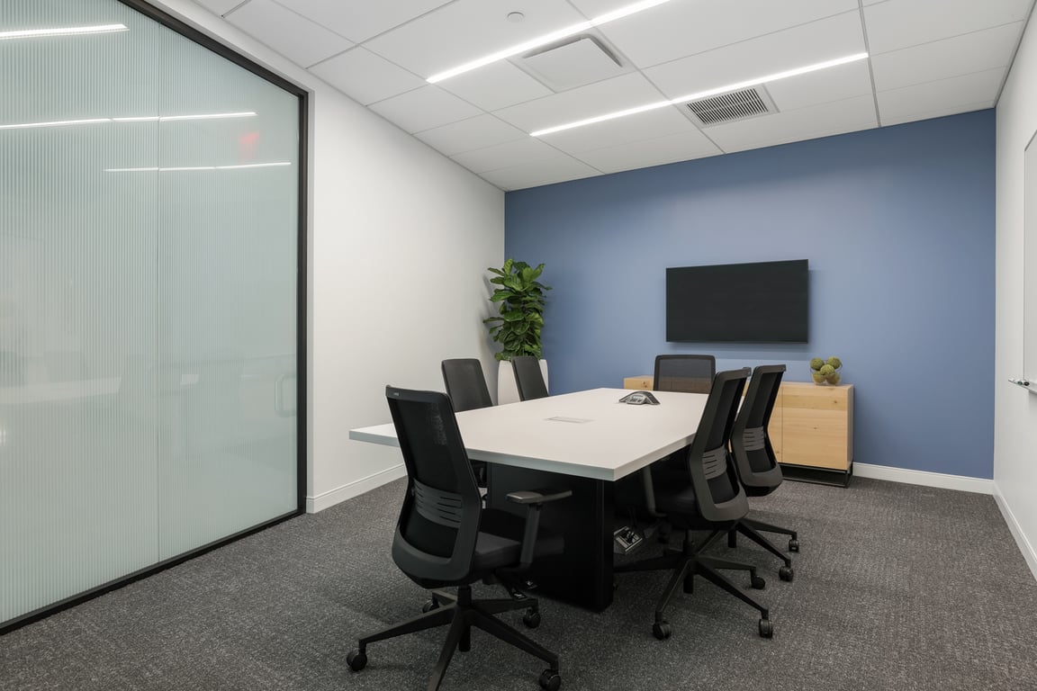 An interior shot of Fulton Meeting Room - up to 6 people