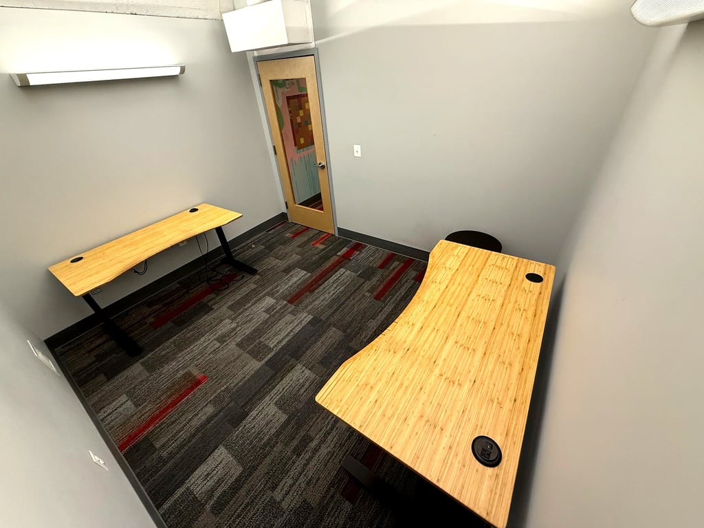 An interior shot of Double Office