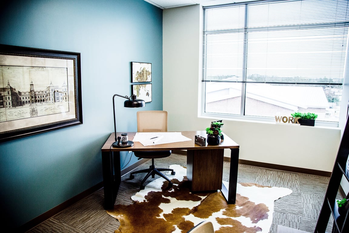 An interior shot of Private Day Office