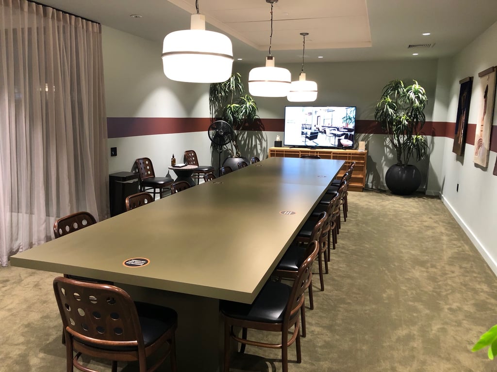 An interior shot of Henry Conference Room