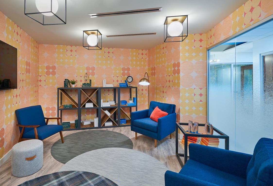An interior shot of The Collab Room